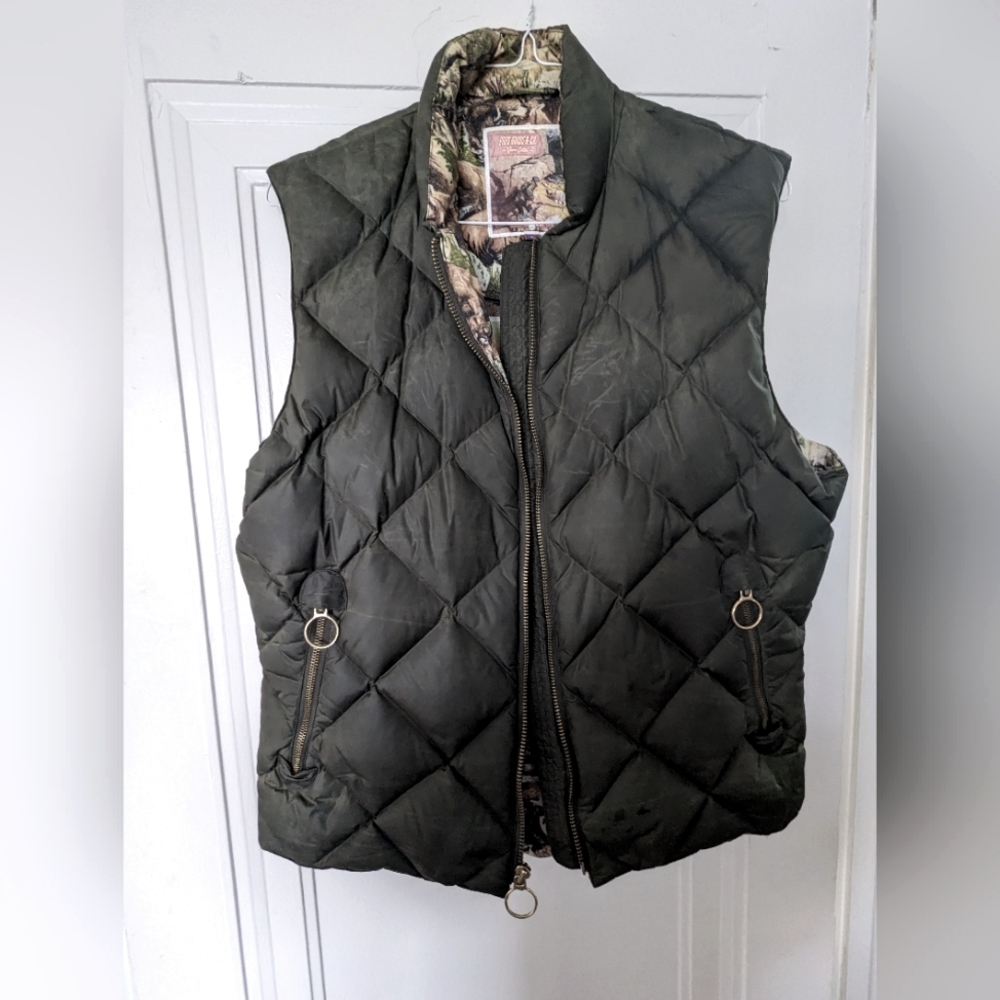 PRPS Goods & Co. Quilted Green Vest